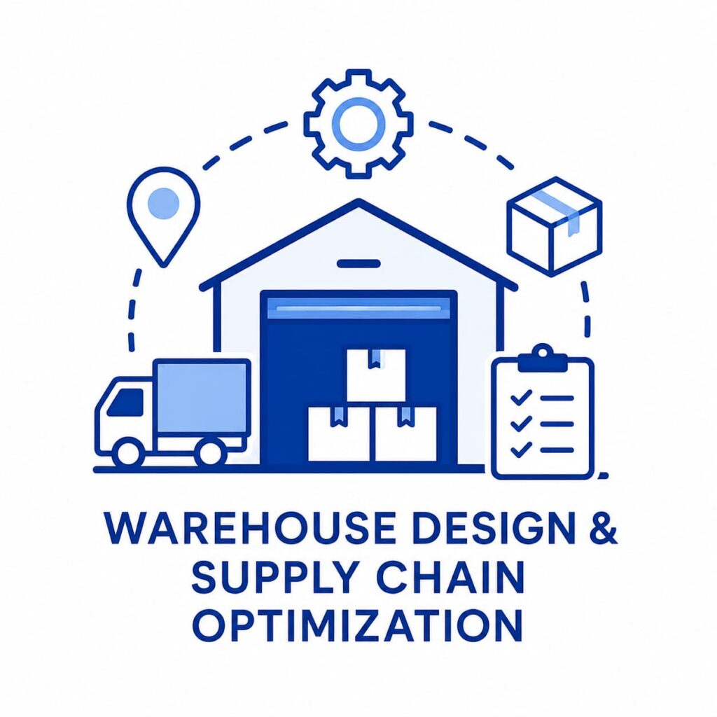 Warehouse design and supply chain optimization 