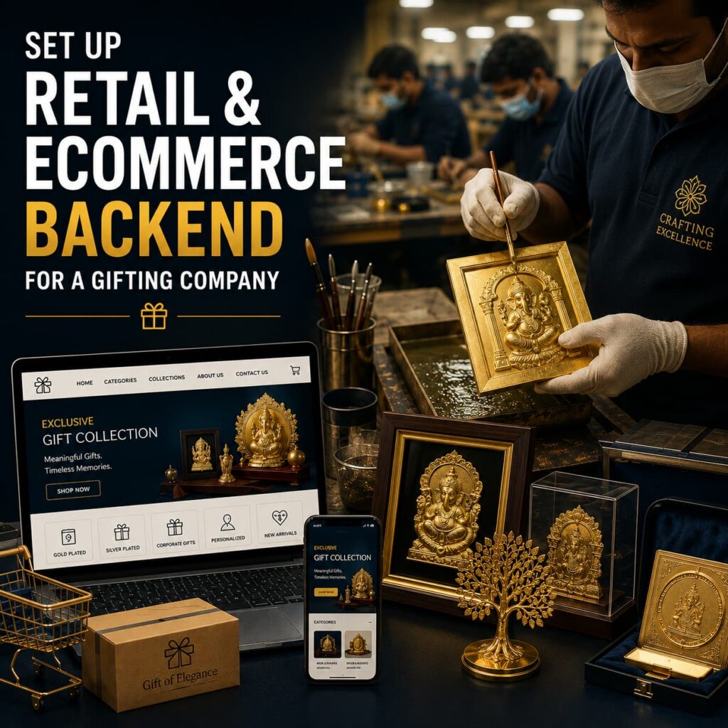 Out of stocks reduced by ecommerce project of a client