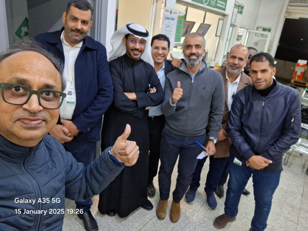 Warehouse visit with International client